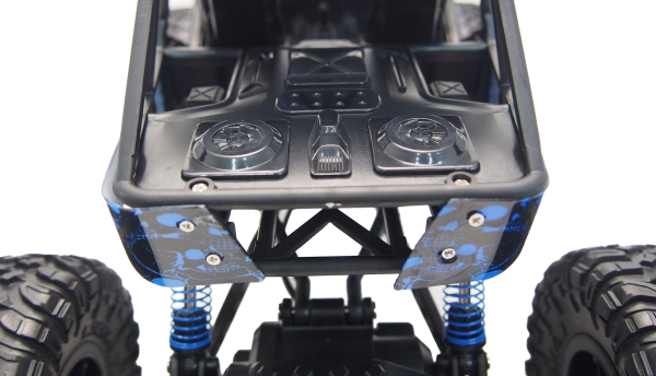 22218 CRAZY-CRAWLER 1:10 4WD RTR LED 1/2prop blau